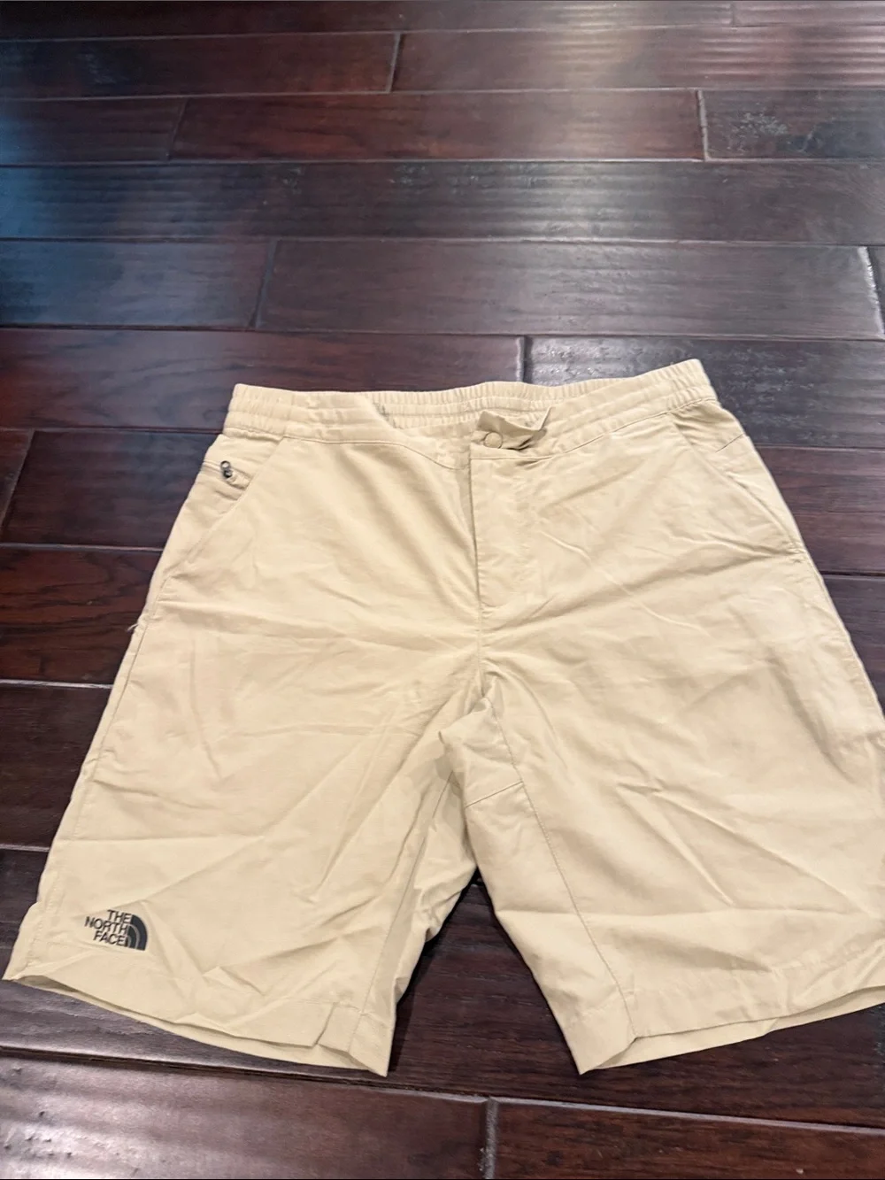 The North Face Men's Khaki Hybrid Hiking Shorts